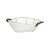 Plat Four / Saladier Anafi Pomax Bleu Porcelaine L24,5xW18,5xH6cm