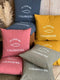 Coussin Du Côté de Cassis Rose 42x42cm