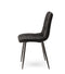 Chaise Manta Athezza Noire Velours 50x45x89cm
