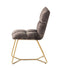 Chaise Butano Athezza Anthracite Velours 48,5x63xH86cm
