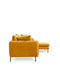 Canapé d’Angle Modène Athezza Moutarde 251x160xH85cm