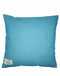 Coussin Du Côté de Cassis Palmier Le bonheur Blanc Bleu Lagon 40x40cm