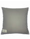 Coussin Du Côté de Cassis Palmier Le bonheur Taupe Blanc 40x40cm