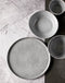 Assiette Plate Porcelino Grain Pomax Anthracite Grès Ø28cm