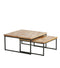 Table Basse Quadrado Set/2 Athezza 80x80x40cm