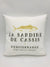 Coussin La Sardine De Cassis Blanc Taupe 40x40cm
