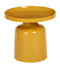 Table basse Matt Athezza Moutarde Ø50xH46cm