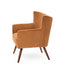 Fauteuil Wayne Athezza Velours Côtelé Fox 70x66xH77cm